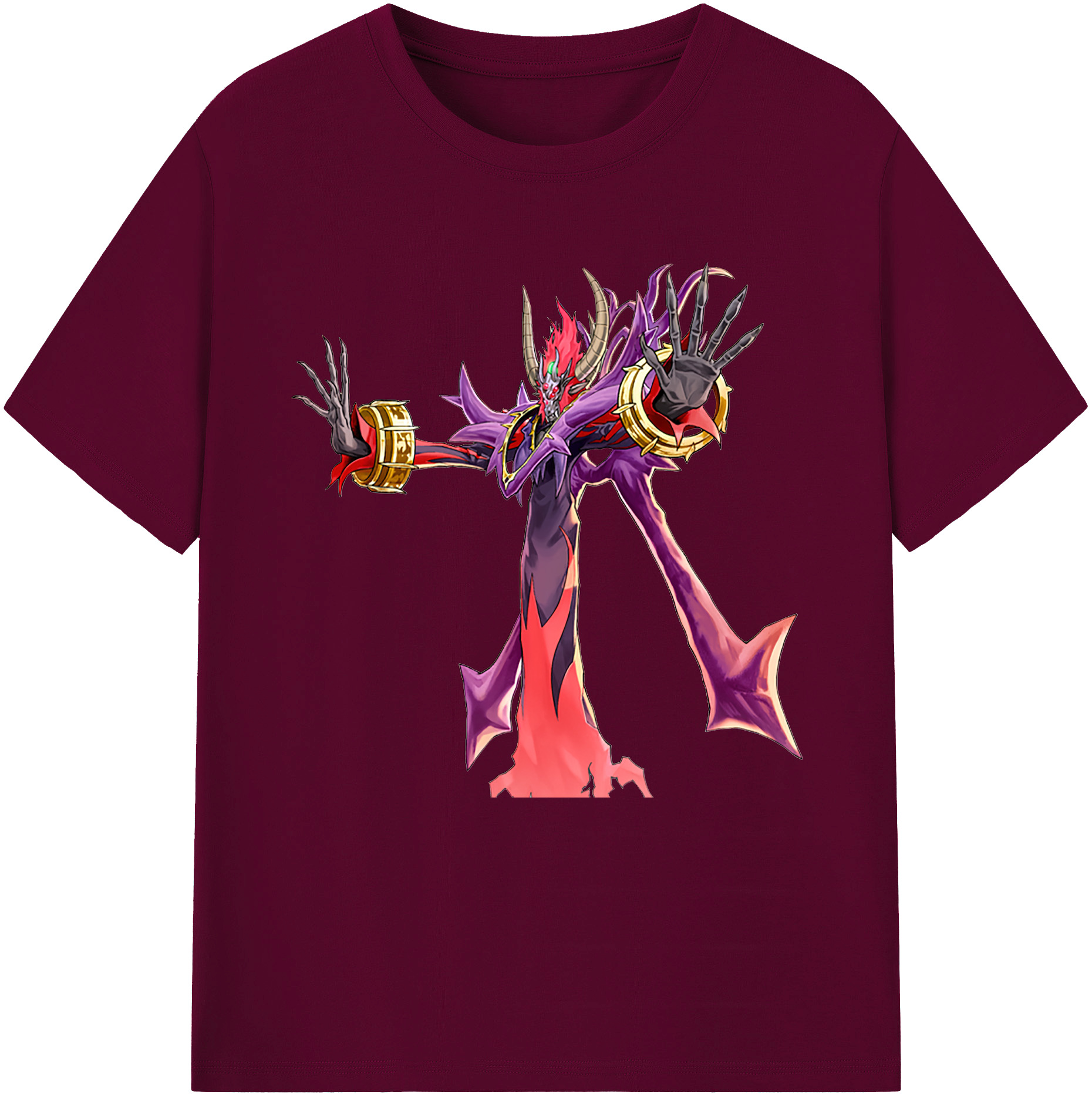 （画像用） 遊☆戯☆王 Yu-Gi-Oh! レディースカジュアルプリントTシャツ（綿100％）
